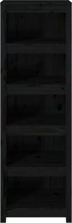 Furniture Limited - Boekenkast 50x35x154 Cm Massief Grenenhout Zwart 18 Furniture Limited - Boekenkast 50x35x154 Cm Massief Grenenhout Zwart -DECORATIE Winkel 387x1200