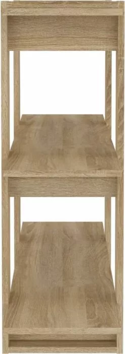 Furniture Limited - Boekenkast/kamerscherm 100x30x87 Cm Sonoma Eikenkleurig 16 Furniture Limited - Boekenkast/kamerscherm 100x30x87 Cm Sonoma Eikenkleurig -DECORATIE Winkel 425x1200 3