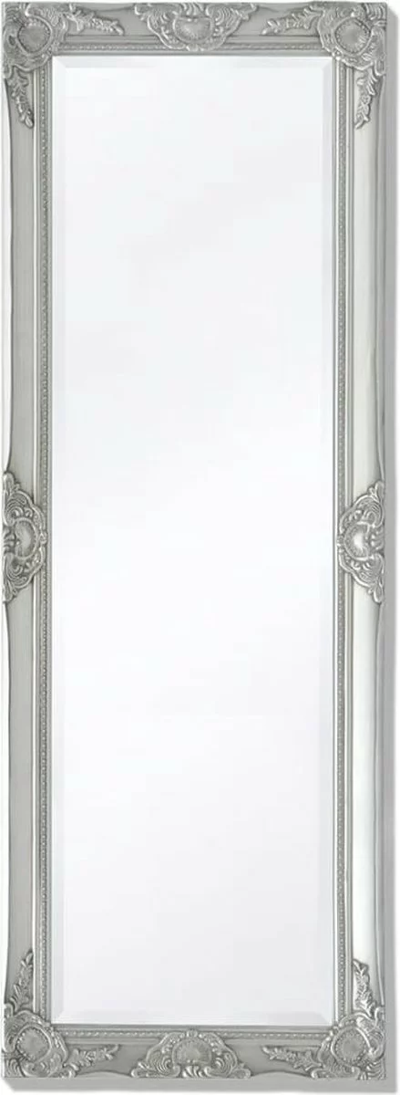 Furniture Limited - Wandspiegel Barok 140 X 50 Cm Zilver 3 Furniture Limited - Wandspiegel Barok 140 X 50 Cm Zilver