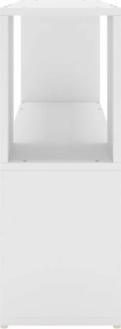 Furniture Limited - Boekenkast 100x24x63 Cm Bewerkt Hout Wit -DECORATIE Winkel 441x1200 3