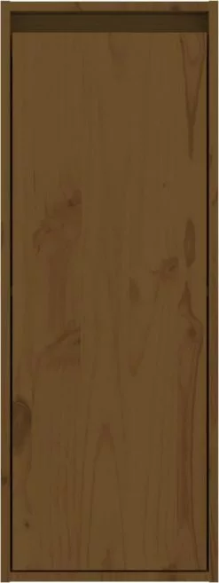 Furniture Limited - Wandkast 30x30x80 Cm Massief Grenenhout Honingbruin -DECORATIE Winkel 451x1200 2