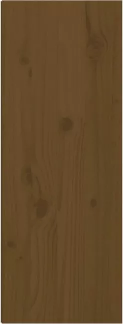 Furniture Limited - Wandkast 30x30x80 Cm Massief Grenenhout Honingbruin -DECORATIE Winkel 457x1200