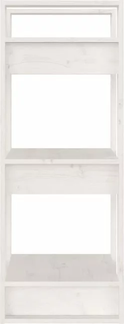 Furniture Limited - Boekenkast/kamerscherm 41x35x91 Cm Massief Grenenhout Wit 12 Furniture Limited - Boekenkast/kamerscherm 41x35x91 Cm Massief Grenenhout Wit -DECORATIE Winkel 462x1200 2