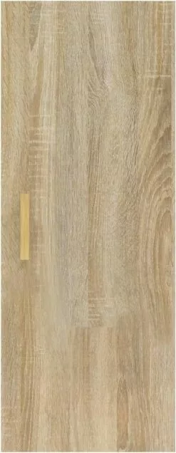 Furniture Limited - Wandkast 34,5x34x90 Cm Bewerkt Hout Sonoma Eikenkleurig 17 Furniture Limited - Wandkast 34,5x34x90 Cm Bewerkt Hout Sonoma Eikenkleurig -DECORATIE Winkel 466x1200 1
