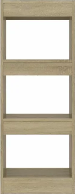 Furniture Limited - Boekenkast/kamerscherm 40x30x103 Cm Spaanplaat Sonoma Eiken 14 Furniture Limited - Boekenkast/kamerscherm 40x30x103 Cm Spaanplaat Sonoma Eiken -DECORATIE Winkel 468x1200 1