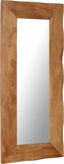 Furniture Limited - Cosmeticaspiegel 50x110 Cm Massief Acaciahout -DECORATIE Winkel 470x1200