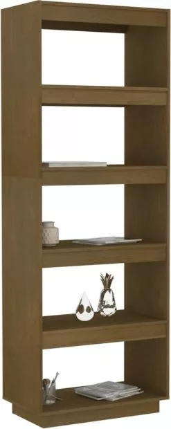 Furniture Limited - Boekenkast/kamerscherm 60x35x167 Cm Grenenhout Honingbruin 15 Furniture Limited - Boekenkast/kamerscherm 60x35x167 Cm Grenenhout Honingbruin -DECORATIE Winkel 478x1200 2