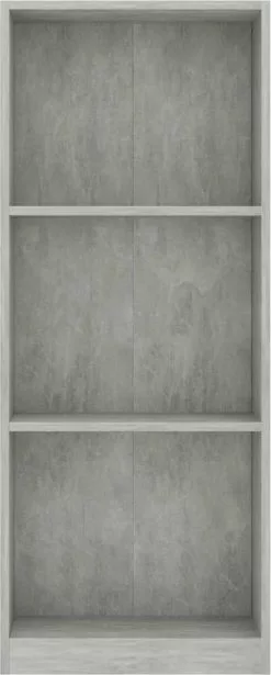 Furniture Limited - Boekenkast Met 3 Schappen 40x24x108 Cm Bewerkt Hout Betongrijs 13 Furniture Limited - Boekenkast Met 3 Schappen 40x24x108 Cm Bewerkt Hout Betongrijs -DECORATIE Winkel 482x1200 1