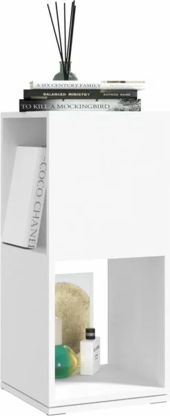 Furniture Limited - Draaikast 34,5x34,5x75,5 Cm Spaanplaat Wit 10 Furniture Limited - Draaikast 34,5x34,5x75,5 Cm Spaanplaat Wit -DECORATIE Winkel 491x1200 3