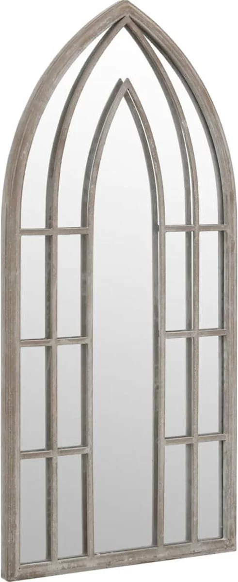 Furniture Limited - Tuinspiegel 70x30 Cm Ijzer Zandkleurig 8 Furniture Limited - Tuinspiegel 70x30 Cm Ijzer Zandkleurig - Afbeelding 6