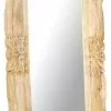 Furniture Limited - Spiegel 110x50 Cm Massief Mangohout -DECORATIE Winkel 498x1200