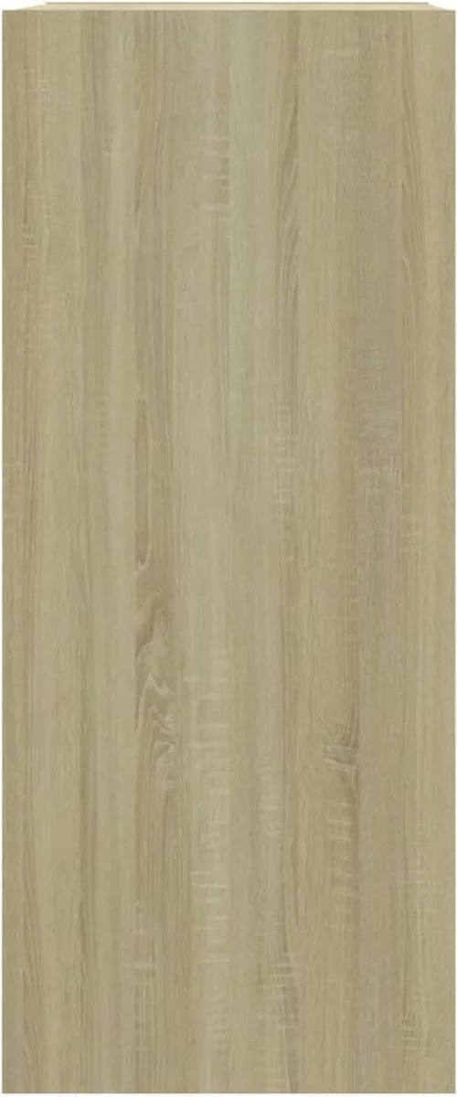 Furniture Limited - Boekenkast/kamerscherm 40x30x72 Cm Sonoma Eikenkleurig 7 Furniture Limited - Boekenkast/kamerscherm 40x30x72 Cm Sonoma Eikenkleurig - Afbeelding 5