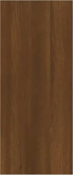 Furniture Limited - Boekenkast/kamerscherm 60x30x72 Cm Bruineikenkleurig -DECORATIE Winkel 503x1200 1