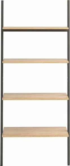 Furniture Limited - Ladderrek Met 4 Schappen 64x34x150,5 Cm Lichtbruin En Zwart 18 Furniture Limited - Ladderrek Met 4 Schappen 64x34x150,5 Cm Lichtbruin En Zwart -DECORATIE Winkel 509x1200