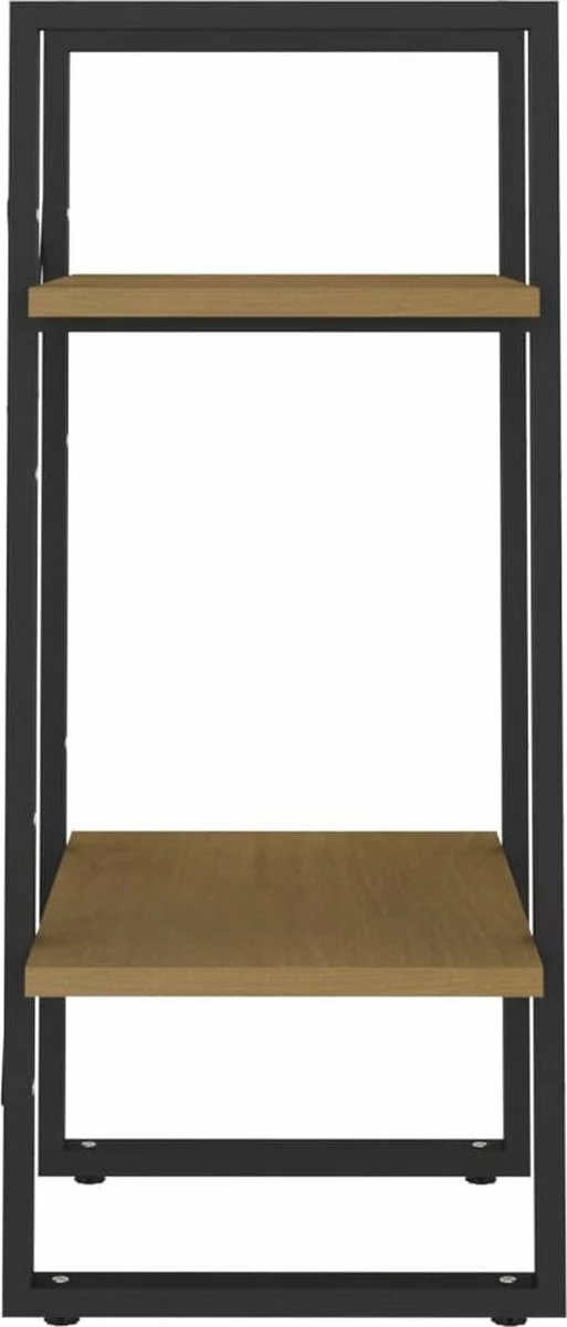 Furniture Limited - Boekenkast Met 2 Schappen 40x30x70 Cm Massief Grenenhout Bruin 6 Furniture Limited - Boekenkast Met 2 Schappen 40x30x70 Cm Massief Grenenhout Bruin - Afbeelding 4