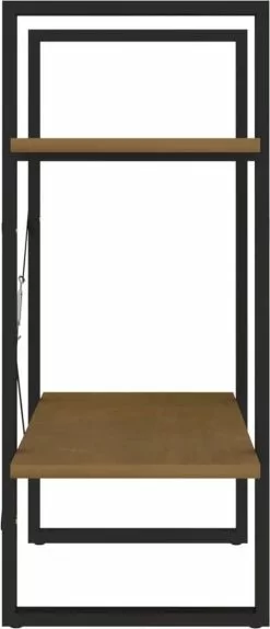 Furniture Limited - Boekenkast Met 2 Schappen 60x30x70 Cm Grenenhout Honingbruin 16 Furniture Limited - Boekenkast Met 2 Schappen 60x30x70 Cm Grenenhout Honingbruin -DECORATIE Winkel 516x1200 1