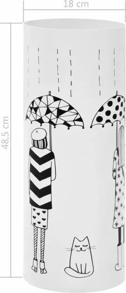 Furniture Limited - Parapluhouder Vrouwen Staal Wit 9 Furniture Limited - Parapluhouder Vrouwen Staal Wit -DECORATIE Winkel 517x1200