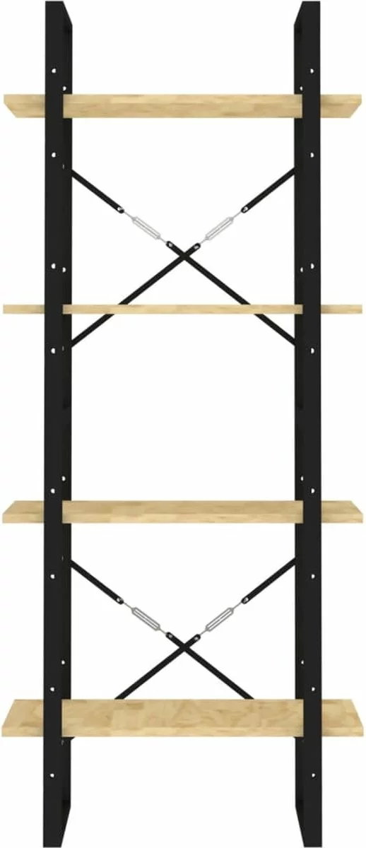 Furniture Limited - Boekenkast Met 4 Schappen 60x30x140 Cm Massief Grenenhout 7 Furniture Limited - Boekenkast Met 4 Schappen 60x30x140 Cm Massief Grenenhout - Afbeelding 5