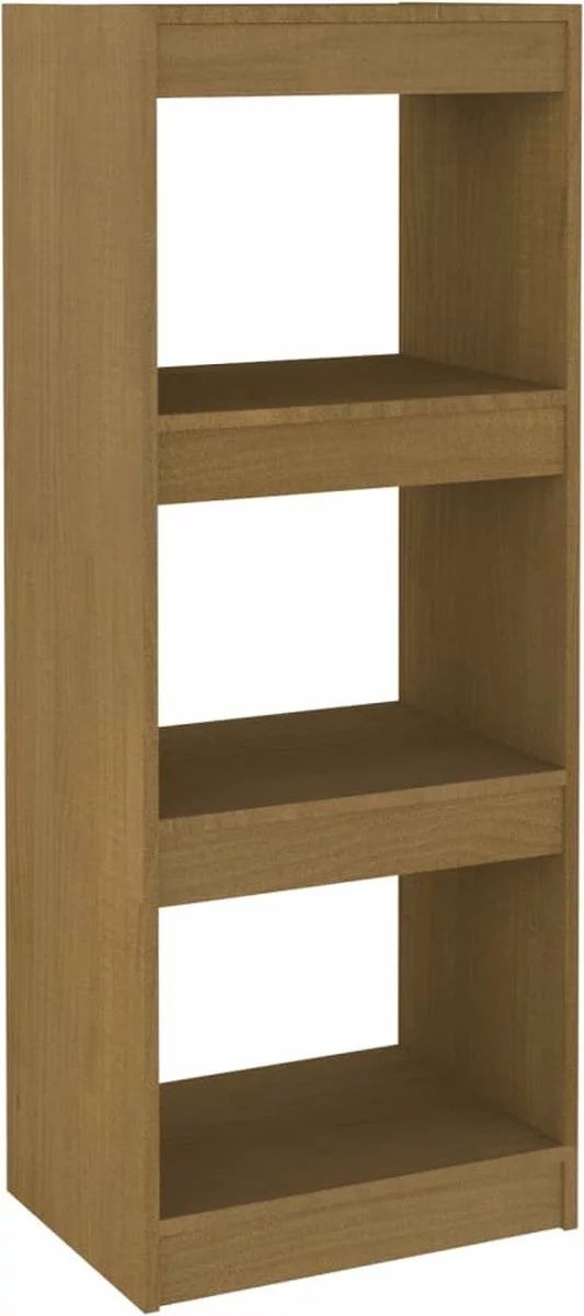 Furniture Limited - Boekenkast/kamerscherm 40x30x103,5 Cm Grenenhout Honingbruin 8 Furniture Limited - Boekenkast/kamerscherm 40x30x103,5 Cm Grenenhout Honingbruin - Afbeelding 6