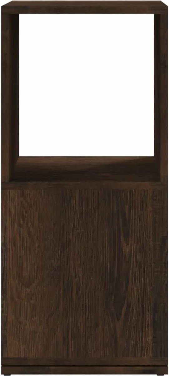 Furniture Limited - Draaikast 34,5x34,5x75,5 Cm Spaanplaat Gerookt Eiken 6 Furniture Limited - Draaikast 34,5x34,5x75,5 Cm Spaanplaat Gerookt Eiken - Afbeelding 4