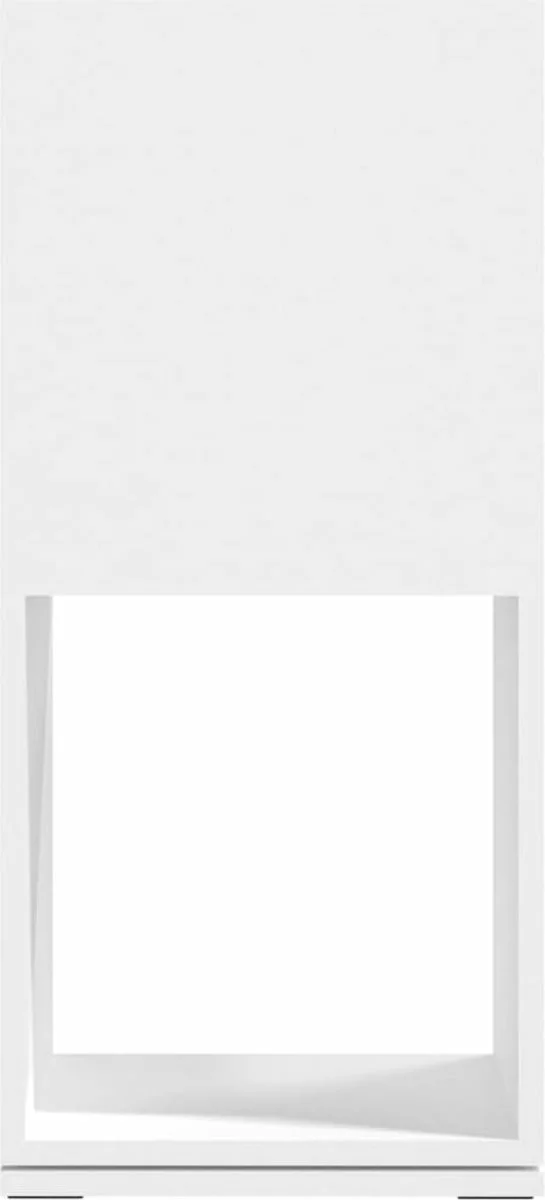 Furniture Limited - Draaikast 34,5x34,5x75,5 Cm Spaanplaat Wit 5 Furniture Limited - Draaikast 34,5x34,5x75,5 Cm Spaanplaat Wit - Afbeelding 3