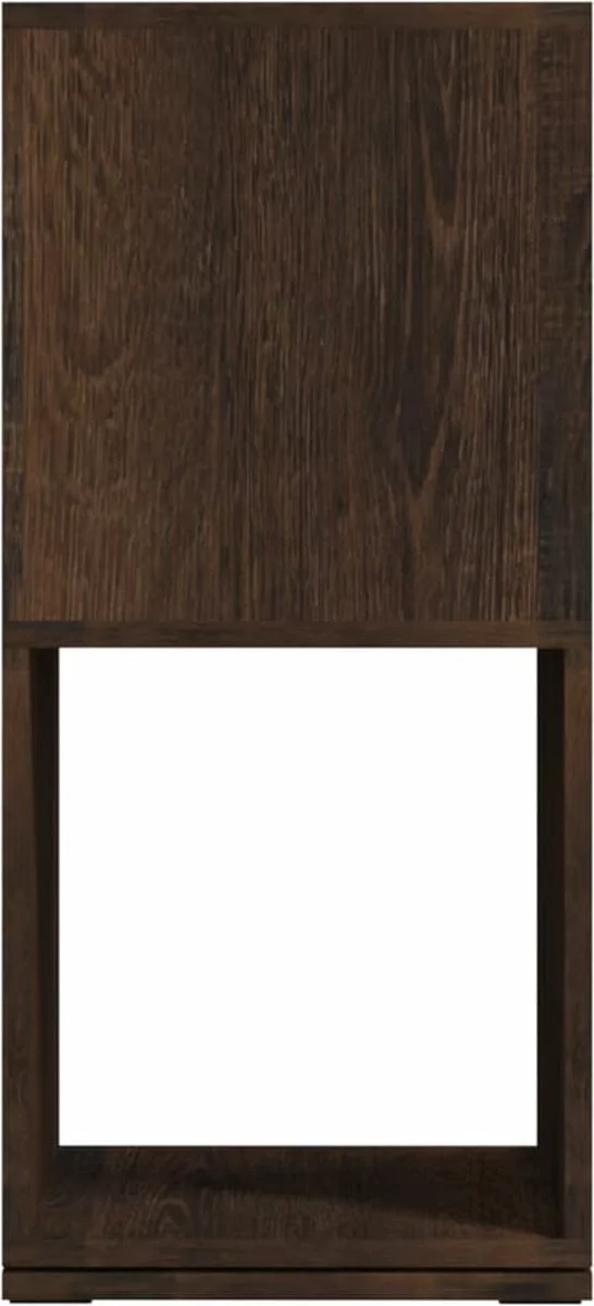 Furniture Limited - Draaikast 34,5x34,5x75,5 Cm Spaanplaat Gerookt Eiken 7 Furniture Limited - Draaikast 34,5x34,5x75,5 Cm Spaanplaat Gerookt Eiken - Afbeelding 5