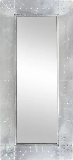 Furniture Limited - Spiegel Luchtvaartstijl 110x50 Cm Metaal