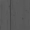 Furniture Limited - Wandkast 30x30x80 Cm Massief Grenenhout Grijs -DECORATIE Winkel 555x1200 3