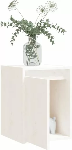 Furniture Limited - Wandkast 30x30x40 Cm Massief Grenenhout Wit -DECORATIE Winkel 574x1200 1