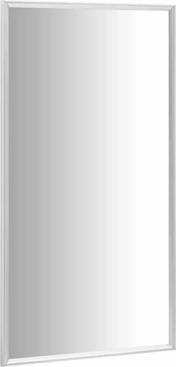 Furniture Limited - Spiegel 120x60 Cm Zilverkleurig 3 Furniture Limited - Spiegel 120x60 Cm Zilverkleurig