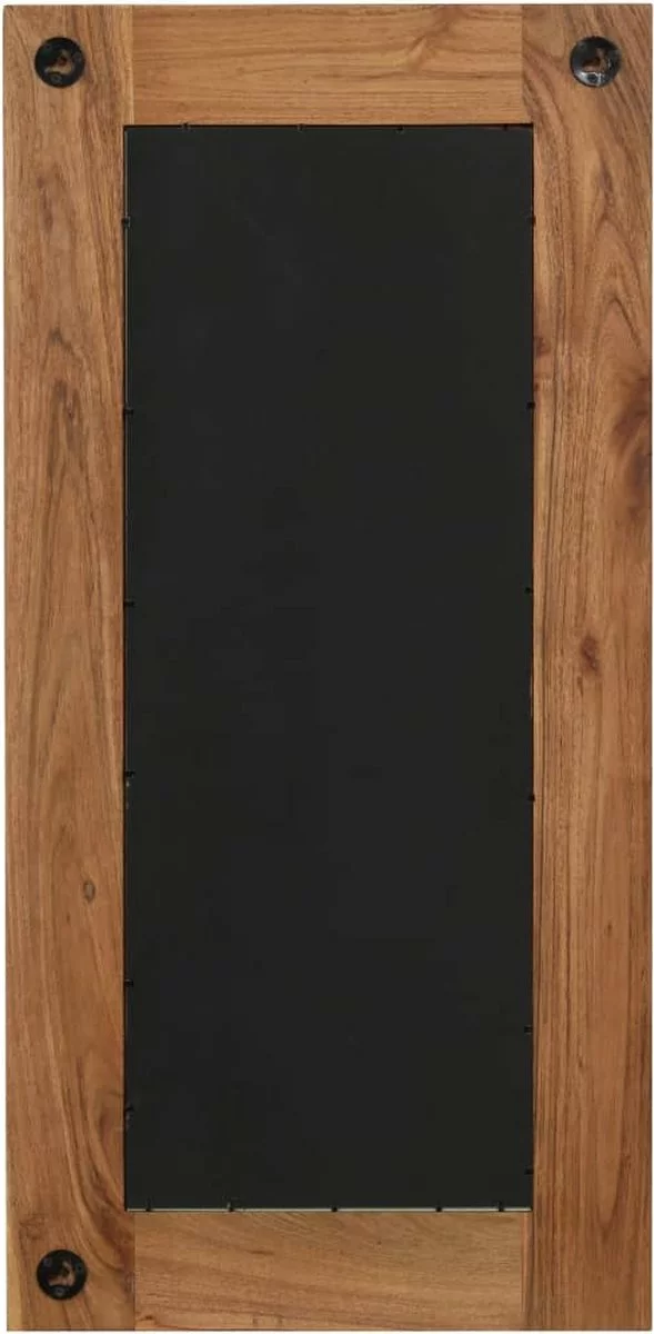 Furniture Limited - Spiegel 50x110 Cm Massief Acaciahout 10 Furniture Limited - Spiegel 50x110 Cm Massief Acaciahout - Afbeelding 8