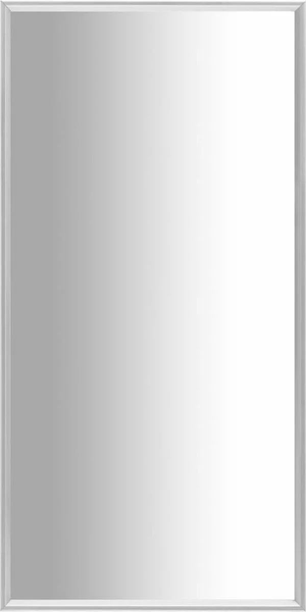 Furniture Limited - Spiegel 120x60 Cm Zilverkleurig 7 Furniture Limited - Spiegel 120x60 Cm Zilverkleurig - Afbeelding 5