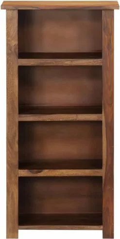 Furniture Limited - Boekenkast 50x30x100 Cm Massief Sheeshamhout -DECORATIE Winkel 604x1200 2