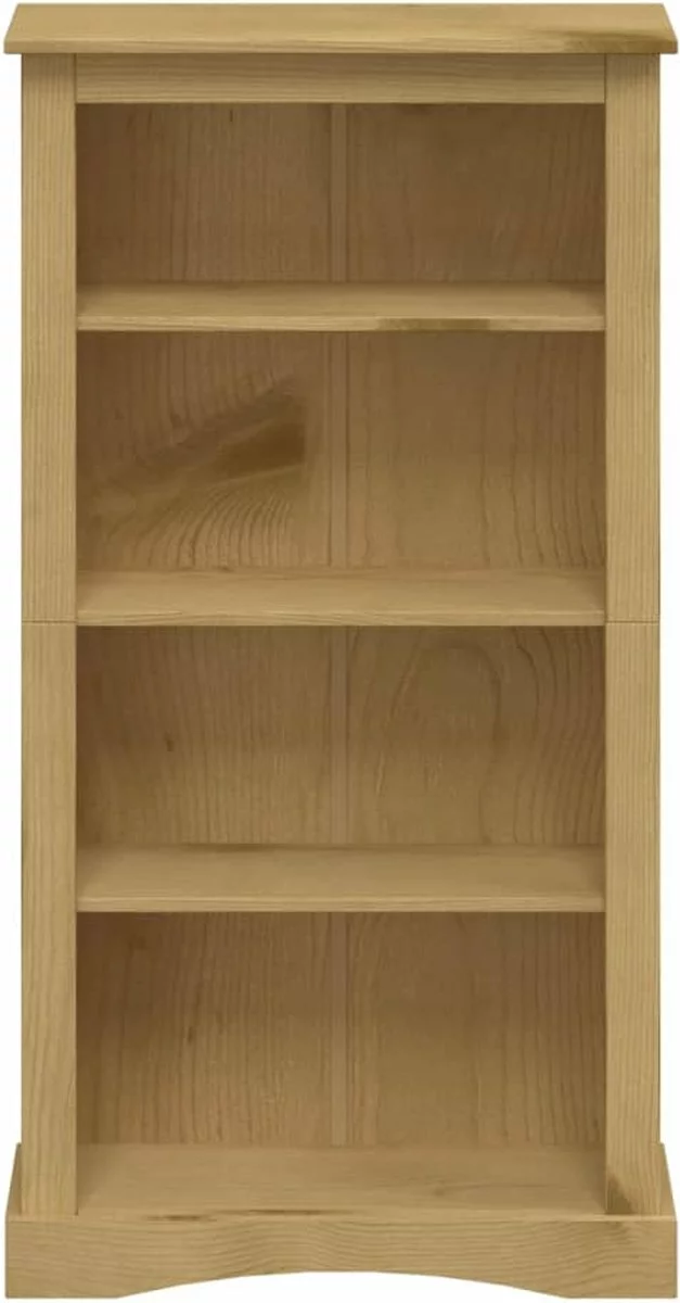 Furniture Limited - Boekenkast Grenenhout Met 4 Planken Corona-stijl 81x29x150 Cm 6 Furniture Limited - Boekenkast Grenenhout Met 4 Planken Corona-stijl 81x29x150 Cm - Afbeelding 4