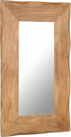 Furniture Limited - Cosmeticaspiegel 50x80 Cm Massief Acaciahout