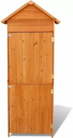 Furniture Limited - Tuinkast 79x49x190 Cm Bruin -DECORATIE Winkel 634x1200