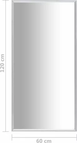 Furniture Limited - Spiegel 120x60 Cm Zilverkleurig 9 Furniture Limited - Spiegel 120x60 Cm Zilverkleurig -DECORATIE Winkel 650x1200 3