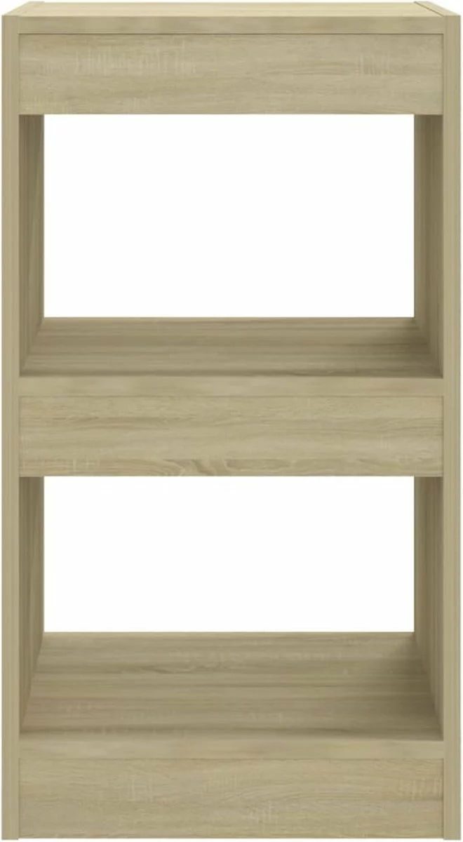 Furniture Limited - Boekenkast/kamerscherm 40x30x72 Cm Sonoma Eikenkleurig 5 Furniture Limited - Boekenkast/kamerscherm 40x30x72 Cm Sonoma Eikenkleurig - Afbeelding 3