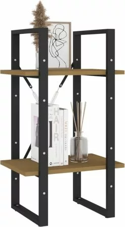 Furniture Limited - Boekenkast Met 2 Schappen 40x30x70 Cm Massief Grenenhout Bruin 19 Furniture Limited - Boekenkast Met 2 Schappen 40x30x70 Cm Massief Grenenhout Bruin -DECORATIE Winkel 660x1200 3