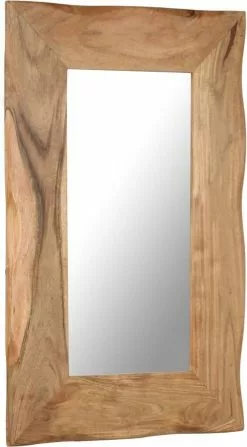 Furniture Limited - Cosmeticaspiegel 50x80 Cm Massief Acaciahout -DECORATIE Winkel 663x1200 3