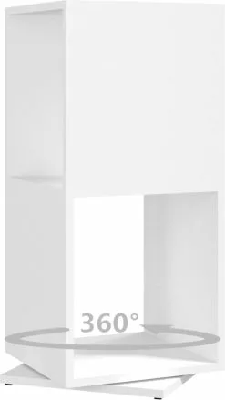 Furniture Limited - Draaikast 34,5x34,5x75,5 Cm Spaanplaat Wit 14 Furniture Limited - Draaikast 34,5x34,5x75,5 Cm Spaanplaat Wit -DECORATIE Winkel 675x1200 2