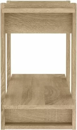 Furniture Limited - Boekenkast/kamerscherm 80x30x51 Cm Sonoma Eikenkleurig -DECORATIE Winkel 706x1200 2