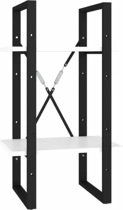 Furniture Limited - Boekenkast Met 2 Schappen 40x30x70 Cm Bewerkt Hout Wit 17 Furniture Limited - Boekenkast Met 2 Schappen 40x30x70 Cm Bewerkt Hout Wit -DECORATIE Winkel 708x1200 3