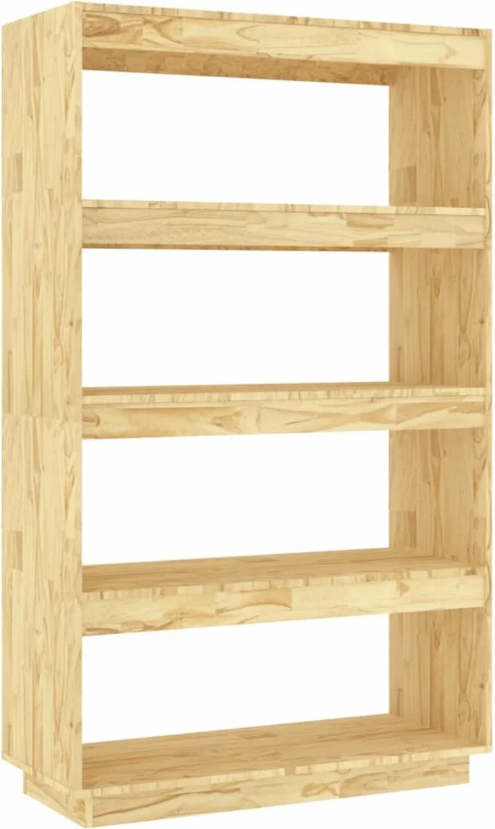 Furniture Limited - Boekenkast/kamerscherm 80x35x135 Cm Massief Grenenhout 11 Furniture Limited - Boekenkast/kamerscherm 80x35x135 Cm Massief Grenenhout - Afbeelding 9