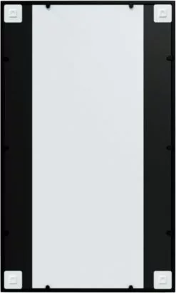 Furniture Limited - Wandspiegel 100x60 Cm Metaal Zwart -DECORATIE Winkel 720x1200 1