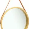 Furniture Limited - Wandspiegel Met Band 60 Cm Goudkleurig -DECORATIE Winkel 731x1200 5