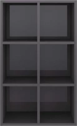 Furniture Limited - Boekenkast/dressoir 66x30x97,8 Cm Bewerkt Hout Hoogglans Grijs 15 Furniture Limited - Boekenkast/dressoir 66x30x97,8 Cm Bewerkt Hout Hoogglans Grijs -DECORATIE Winkel 734x1200 1