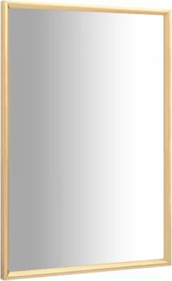 Furniture Limited - Spiegel 60x40 Cm Goudkleurig -DECORATIE Winkel 738x1200