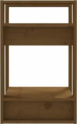 Furniture Limited - Boekenkast/kamerscherm 41x35x57 Cm Grenenhout Honingbruin 15 Furniture Limited - Boekenkast/kamerscherm 41x35x57 Cm Grenenhout Honingbruin -DECORATIE Winkel 745x1200 2