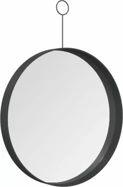 Furniture Limited - Hangspiegel Met Haak 30 Cm Zwart 10 Furniture Limited - Hangspiegel Met Haak 30 Cm Zwart -DECORATIE Winkel 790x1200